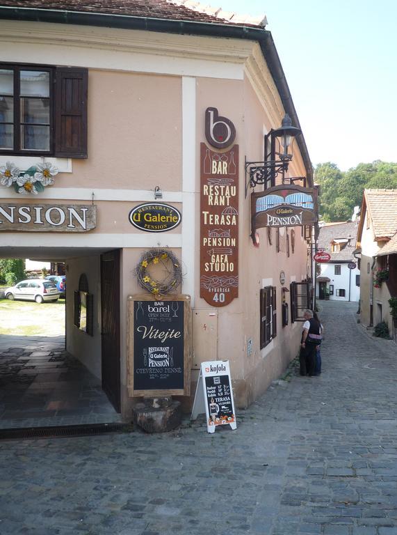 Pension U Galerie Cesky Krumlov Exterior photo